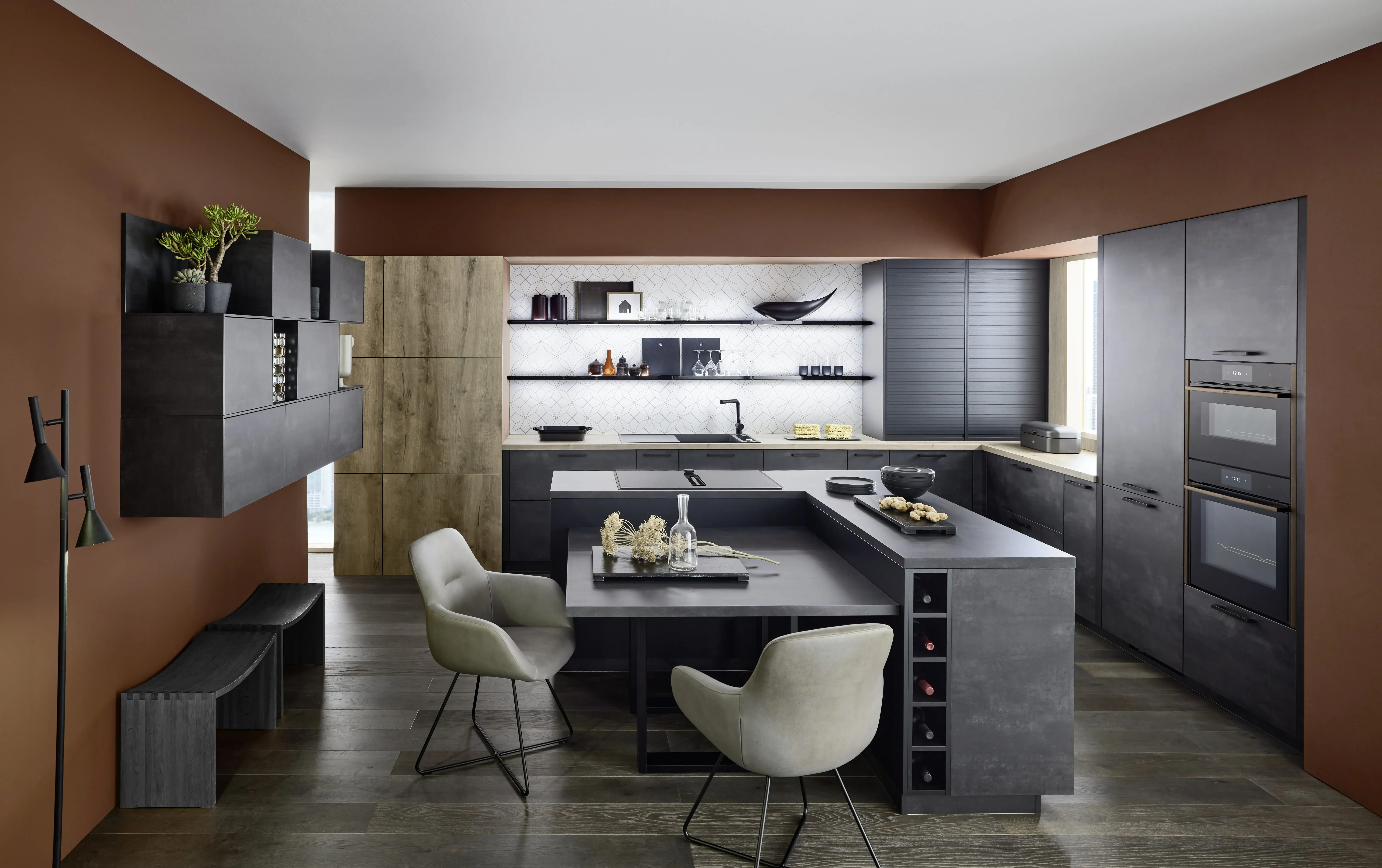 NOBILIA Japandi mit Neff Geräten